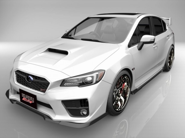 エアロパーツ WRX STI WRX S4 フロントアンダースポイラー サイドステップ リアマッドディフューザー 3点キット エアロパーツ【EUROU スポーツエアロシリーズ】 詳細