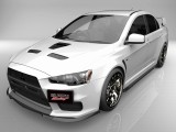 エアロパーツ LANCER EVOLUTION X - CZ4A アンダースポイラータイプ