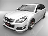 エアロパーツ LEGACY TOURING WAGON - BR9 Sパッケージ アンダースポイラータイプ