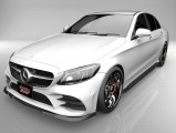 エアロパーツ C-CLASS W205 - 205077C 205078C 205014C 205077 205078 205014 後期 アンダースポイラータイプ