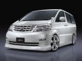 エアロパーツ ALPHARD -  MNH15W,10W/ANH15W,10W MZ/MX/AX用　後期　アンダースポイラータイプ