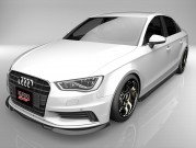 エアロパーツ A3 SEDAN - 8VCXSL 8VCPTL 8VCJSL 前期 アンダースポイラータイプ