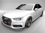 エアロパーツ A4 SEDAN B9 S-LINE - 8WCYRF 8WCVN 8WCVK 前期 アンダースポイラータイプ